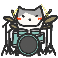 Rock Play Sticker by yomoyeah