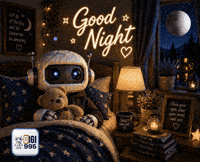 Rest Well Good Night GIF by Digi 995