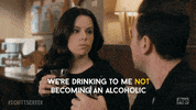 Pop Tv Drinking GIF by Schitt's Creek