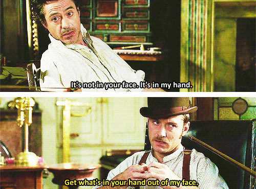 sherlock holmes GIF