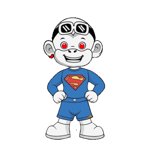 Dc Comics Superman Sticker by Zhot