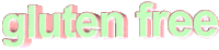 Gluten Free Pink Sticker by AnimatedText