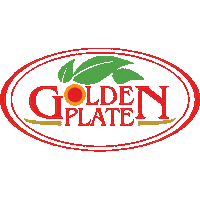 Golden Plate Sticker by Tazah