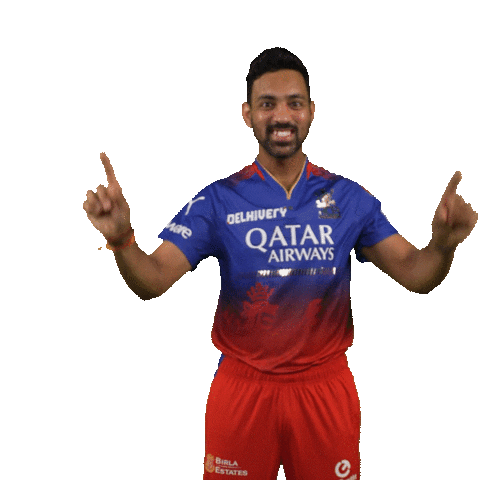 Happy Dance Sticker by Royal Challengers Bengaluru