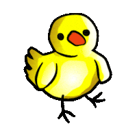 Doodle Vogel Sticker by startgmbh