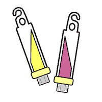 UNIIQU3 glowsticks jersey club uniiqu3 club chronicles Sticker