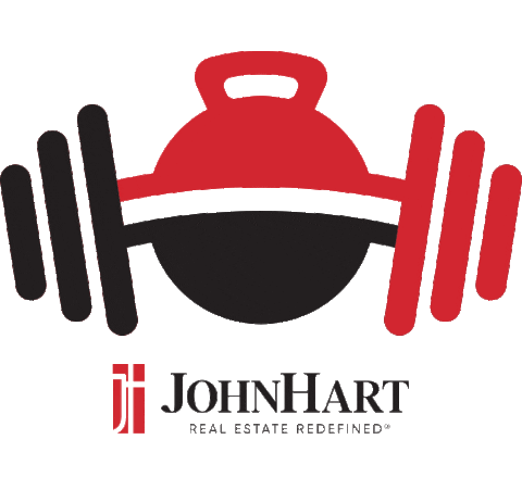 Weights Working Out Sticker by JohnHart Real Estate
