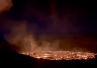 Smoke Rises From Kilauea Volcano as Eruptions Resume