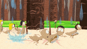 ants running GIF by South Park 