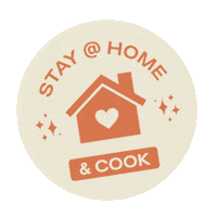 Stay Home Sticker by Our Place