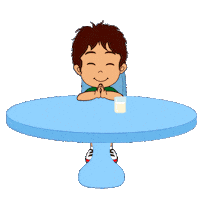 Gratidao Praying Sticker by Os Oliveirinhas