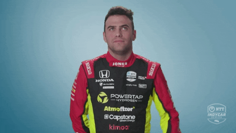 Pointing GIF by INDYCAR