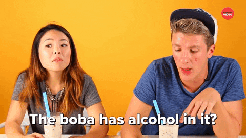 Boba Tea Alcohol GIF by BuzzFeed