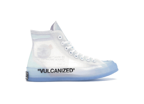 converse virgil abloh GIF by COLORS Sneakers
