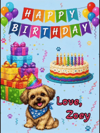 Celebrate Birthday Cake GIF by Papa’s Petz