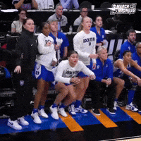 Jumping Lets Go GIF by NCAA March Madness