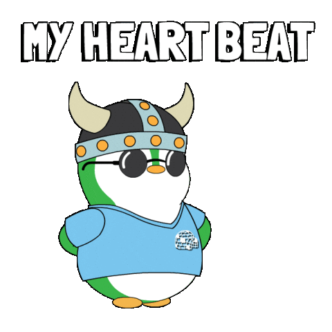 I Love You Flirt Sticker by Pudgy Penguins