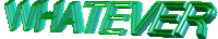 whatever Sticker