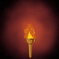 Donald Trump Fire GIF by Creative Courage