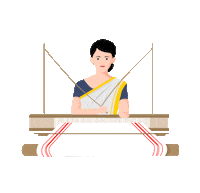 nestarpitagarwal work assam madeinindia neststickers Sticker