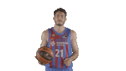 Fc Barcelona Basketball Sticker by ACB