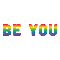 Rainbow Be You Sticker by KiSS 91.7