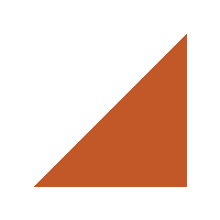 Swell_Spark orange triangle axethrowing bladeandtimber Sticker