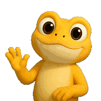Wave Hello Sticker by Turbo Toad