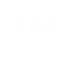 tvfish heart white doodle minimal Sticker