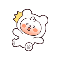 Angrybear1 surprised angrybear 열받곰 Sticker