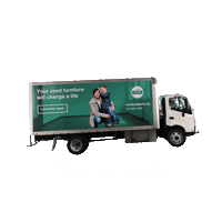 FurnitureBank furniture bank furniture removal furnishing homes truckpictuesday Sticker