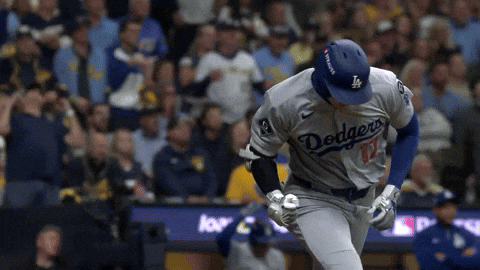 Celebrate Los Angeles Dodgers GIF by MLB