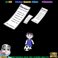 Bill Receipt GIF by Zhot Music