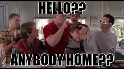 LetterD giphygifmaker hello mcfly backtothefuture GIF