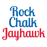 Kansas Jayhawks Ku Sticker by kualumni