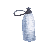 Bottle Termo Sticker by Cuenca