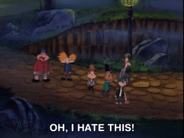 hey arnold nicksplat GIF