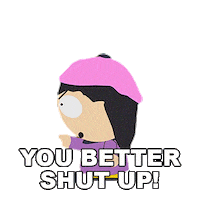 Wendy Testaburger Shut Up Sticker by South Park