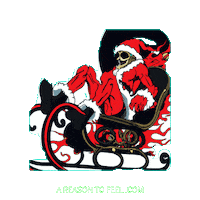 Feels Santa Clause Sticker by A Reason To Feel