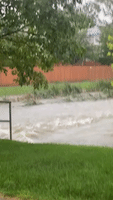 Baseball Field Submerged as Denver Metropolitan Area Experiences Flash Floods
