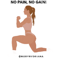 Girl Fitness Sticker by By Oriana Collection