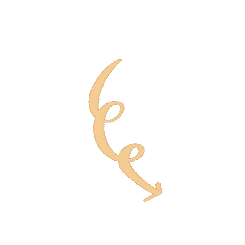 Right Here Arrow Sticker