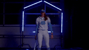 Serious Softball GIF by UNC Tar Heels