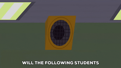 school speaker GIF by South Park 
