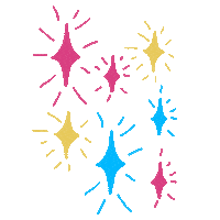 Star Shine Bright Sticker by AMB3R Creative