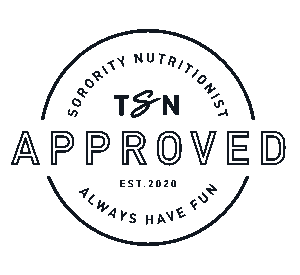 Tsn Sticker by Sorority Nutritionist