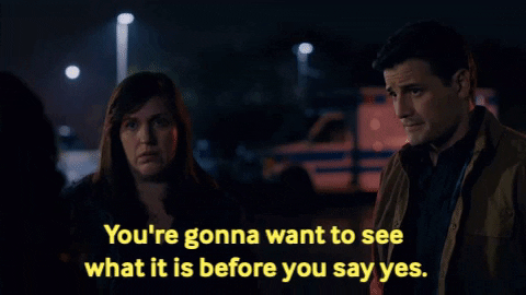 Say Yes Emergence GIF by ABC Network