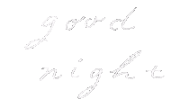 Night おやすみなさい Sticker