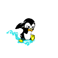 Shaved Ice Sticker by Vampire Penguin