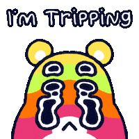 Sticker Tripping Sticker